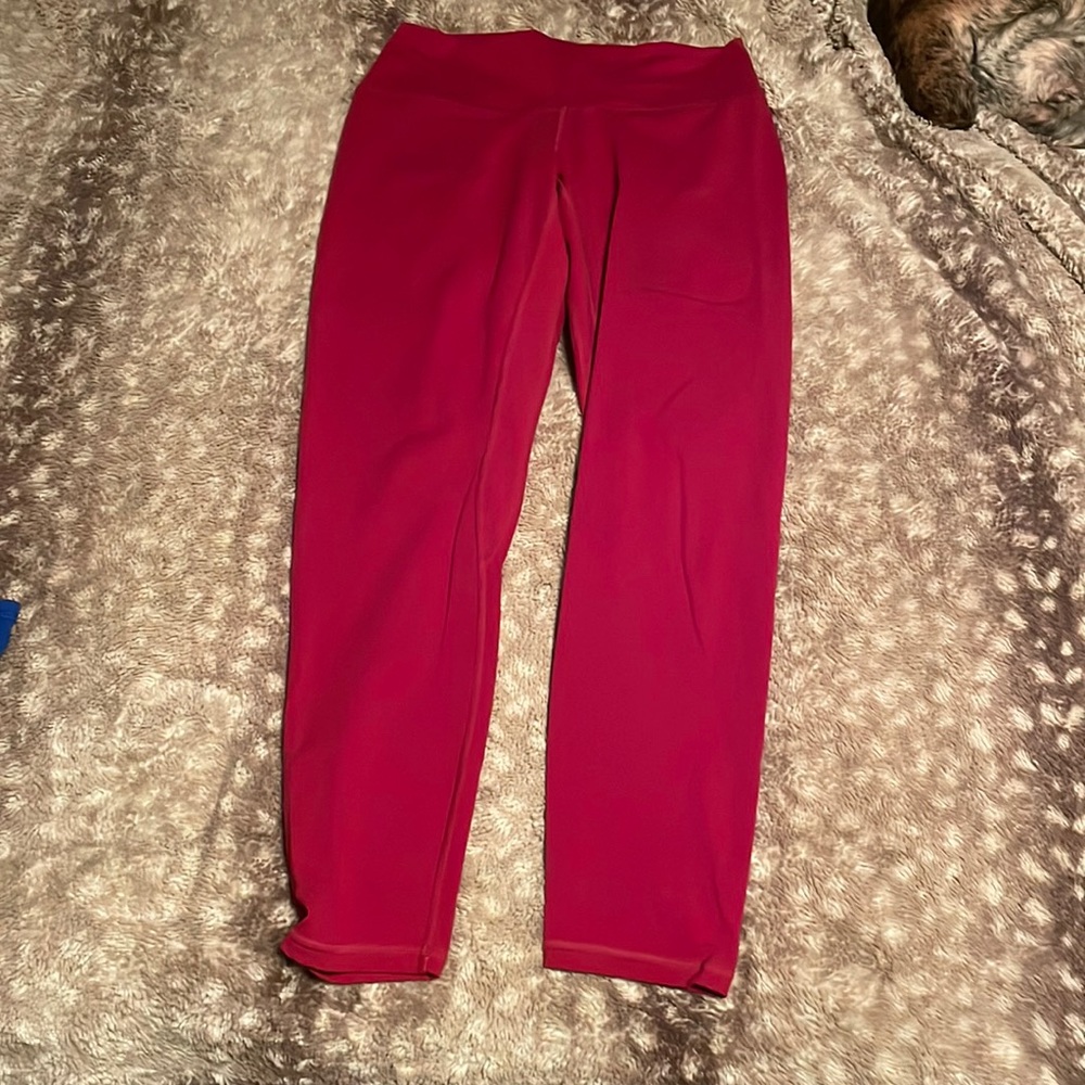 Colorfulkoala Red leggings